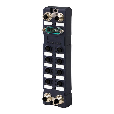 Robuuste IP67 waterdichte 8 poort Gigabit Industrial Ethernet Switch Managed M12 Railway Ethernet Switch