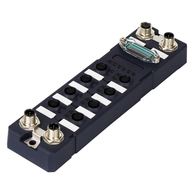Robuuste IP67 waterdichte 8 poort Gigabit Industrial Ethernet Switch Managed M12 Railway Ethernet Switch