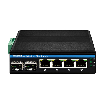 Olycom Solar Poe Switch 4 Port Din Rail Gigabit Onbeheerde DC24V -input