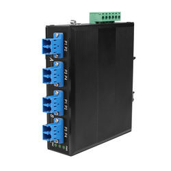 2*2B Industriële optische bypassschakelaar LC/SC Connector SM/MM DC24/48V Input