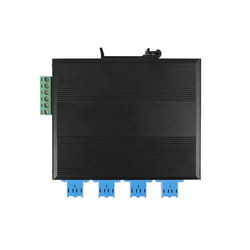 2*2B Industriële optische bypassschakelaar LC/SC Connector SM/MM DC24/48V Input