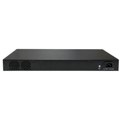 48-poort Gigabit L3 Managed Network Switch 10G Fiber Uplinks Single AC Input Op basis van Realtek