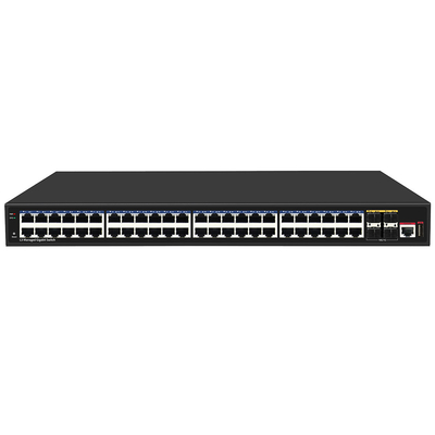 48-poort Gigabit L3-beheerde netwerkschakelaar met 10G-vezel-upplinks op basis van Realtek