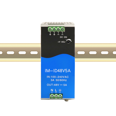 Olycom Industrial 240W stroomtoevoer Din Rail DC48V Uitgang 5A DC Verstelbaar