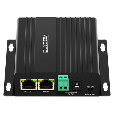 10/100/1000Mbps 12V 30W POE Splitter DC12V/24V Uitgang