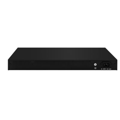 24 poorten 2.5G PoE Managed Switch 10G Fiber Uplink L3 laag 400W Budget AC Input CE