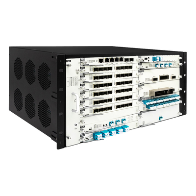 19" 5U OTN DWDM-transmissieapparatuur met EDFA AWG-configureerbare kaarten
