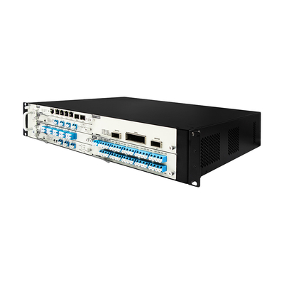 19" 2U DWDM optisch transmissiesysteem met EDFA OTU DCM kaart Wdm transmissiesysteem
