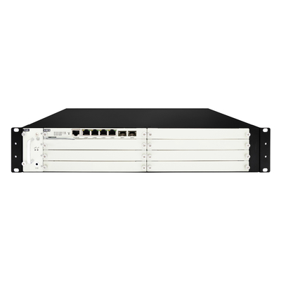 19" 2U DWDM optisch transmissiesysteem met EDFA OTU DCM kaart Wdm transmissiesysteem