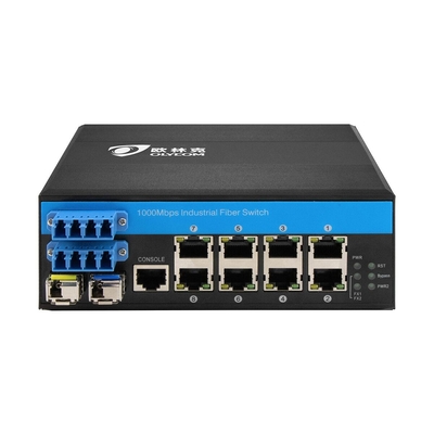 D2*2B Industriële vezel bypass switch LC connector SM MM Managed optische bypass switch