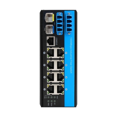 D2*2B Industriële vezel bypass switch LC connector SM MM Managed optische bypass switch