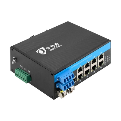 D2*2B Industriële vezel bypass switch LC connector SM MM Managed optische bypass switch