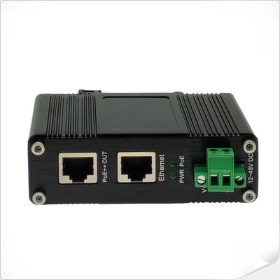 Industriële 90W 802.3bt PoE++ Injector Gigabit DC12V DC24V DC48V Input Mini Size