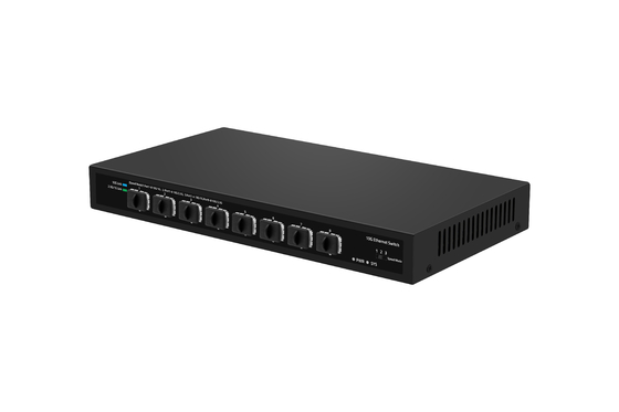 10G SFP+ Glasvezel Switch 8*10G SFP+ Glasvezel Poorten Ondersteuning 1.25G/2.5G/10G