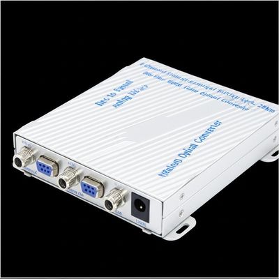 4-Kanaals Standaard Definitie Analoog BNC naar Fiber met RS485 20KM Video Optische Converter