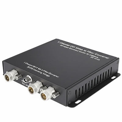 1 kanaal DVI-video naar glasvezelconverter Gegevensoverdracht van het besturingscentrum naar de camera DC 5V1A werkspanning
