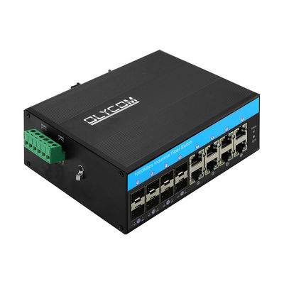 Onbeheerde Poe Switch gigabit 16 poorts switch PoE af/at/bt 240w budget voor buitengebruik
