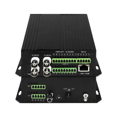 OEM Aangepaste Multi-service Data Video Audio Video Glasvezel Converter met FC Standaard ST/SC Optionele Interface voor Video Digitale Optische Converter