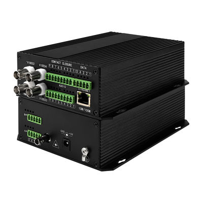 OEM Aangepaste Multi-service Data Video Audio Video Glasvezel Converter met FC Standaard ST/SC Optionele Interface voor Video Digitale Optische Converter
