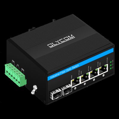 6 Port Solar Poe Switch DC12-48V Ingang 120 w Industriële Ethernet Switch voor zonne-energie/Trunk/VoIP systeem/CCTV beveiligingssysteem
