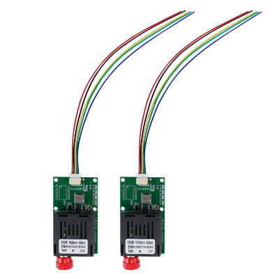 80km Glasvezel Drone Module UAV Optische Transceiver met 1-kanaals Analoge Video en 1-kanaals TTL Data voor DC 5.5-26V UAV Platforms