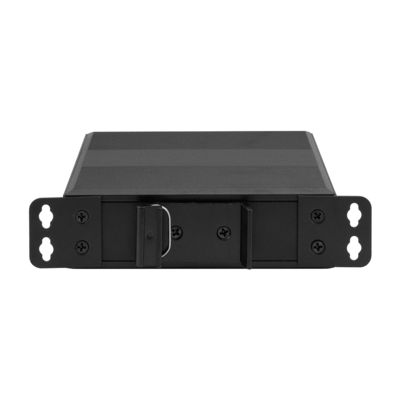 Zonne-PoE-schakelaar 4-poorts DIN-rail Gigabit onbeheerde DC12V / 24V / 48V-ingang CE FCC