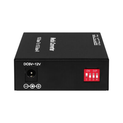 10G SFP+ Onbeheerde Glasvezel Media Converter met DIP-schakelaar Optische Glasvezel Converter voor Datacenter en LAN Backbone