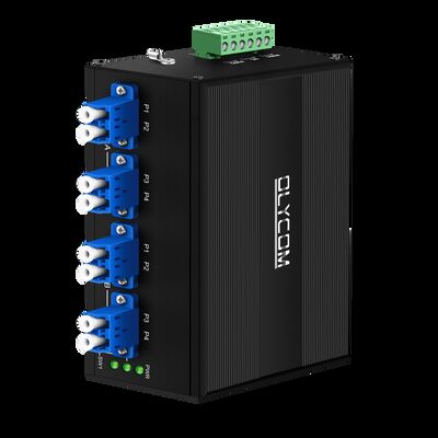 Glasvezel bypass-schakelaar AC/DC Dubbele stroomingang 2*2B LC SM/MM