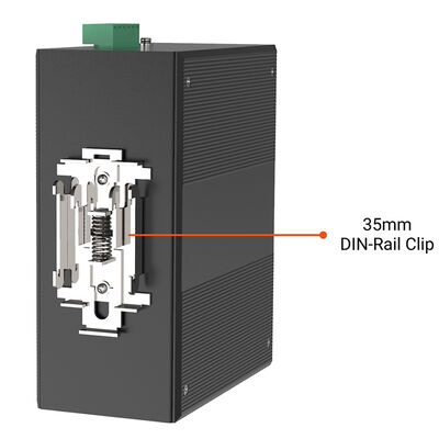 8-Poorts Seriële Over Ethernet Industriële PoE Switch Gigabit Netwerk L2+ ERPS Beheerd CE