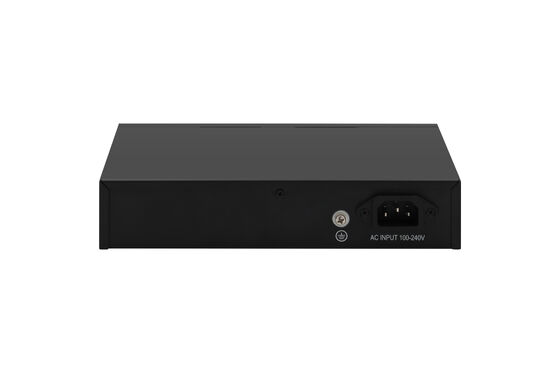 8 poorten 120W Gigabit POE Switch met POE Watchdog voor zakelijk glasvezelnetwerk