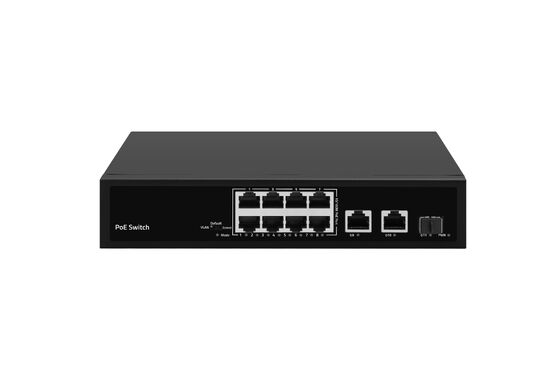 8 poorten 10/100Mbps PoE Switch 120W Gigabit Network SFP Uplink Ongemanaged AC Powered CE