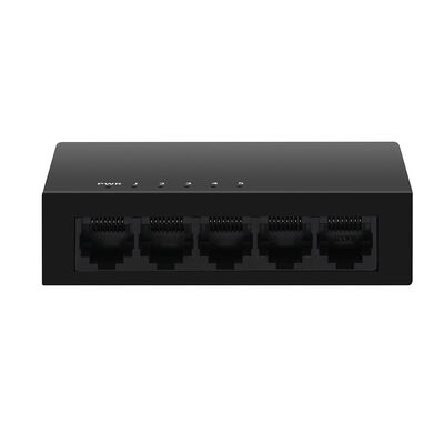 5-Poorts Gigabit Ethernet Switch 10/100/1000Mbps Onbeheerd Desktop Metalen Behuizing CE