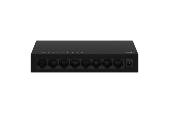 8-Poorts Gigabit Ethernet Switch Desktop Onbeheerd 100M/1G Automatische Sensing DC5V Ingang CE