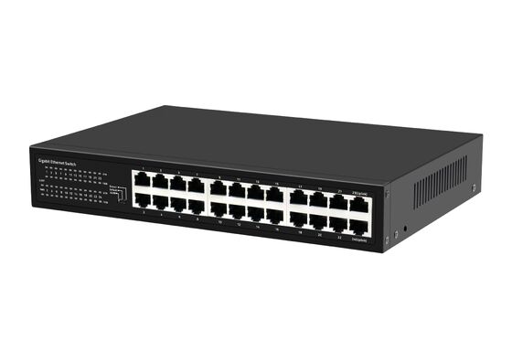 24-poort Gigabit Ethernet-switch met slimme modus
