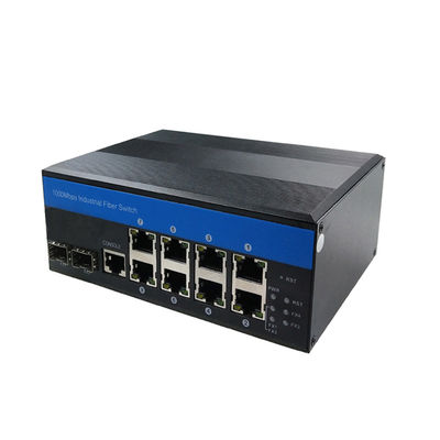 Web-beheerde Gigabit Ethernet-switch 10 poort Industrial Network Switch IM-FS280GW
