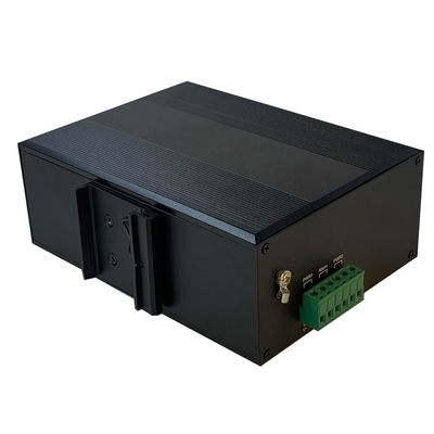 8 Port Industrial Managed PoE Switch 2.5G Fiber Din Rail 240W Ondersteuning PoE Management