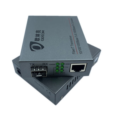 Normale de Media van Ethernet van de Desktopvezel Optische Convertor 10/100/1000Mbps