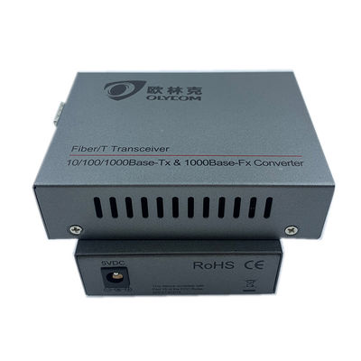 Normale de Media van Ethernet van de Desktopvezel Optische Convertor 10/100/1000Mbps