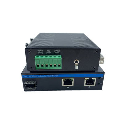 Industrial Grade Network Switch 10/100m 1 Sfp 2 Rj45 Ongemanaged Network Switch IP40 DC 9-36V