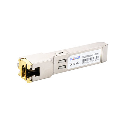 Gigabit RJ45 SFP-module Transceiver 10/100/1000BASE-T over Cat5 UTP-kabel