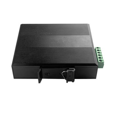 FCC SFP de Media van Vezel Industriële Ethernet Convertor10/100mbps 40KM Transmissie