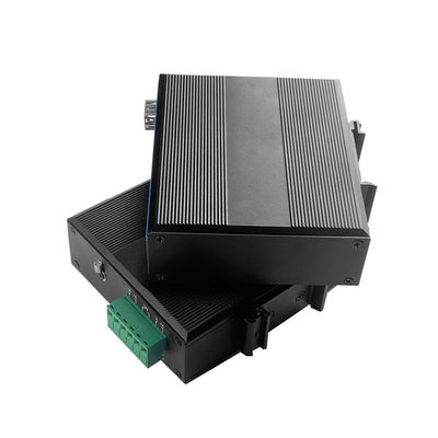 FCC SFP de Media van Vezel Industriële Ethernet Convertor10/100mbps 40KM Transmissie