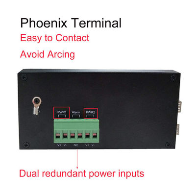 12VDC Industrial Switch 8 Port, IM-FS180GW Beschermingsgraad
