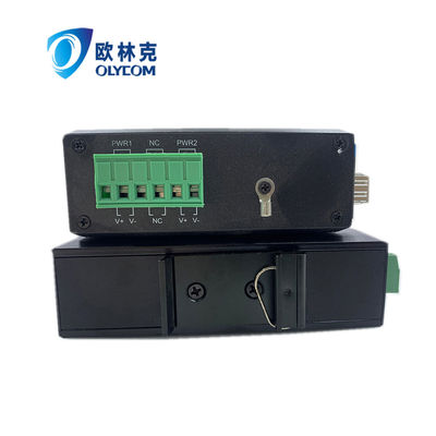 Robuuste mediaconverter Poe 15.4W 30W 10/100m Fast Ethernet Unmanaged Ce Din Rail