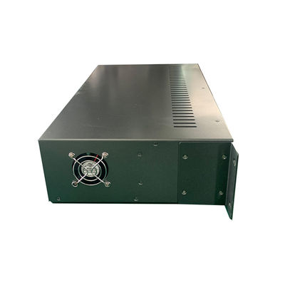 14-sleuven Media Converter Rack Chassis 19 inch 2U Dubbele AC220V voor Fiber Media Converters CE