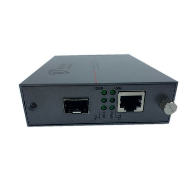 5V1A gelijkstroom-de Media van Ethernet van de Inputvezel Optische Convertor Sfp aan Rj45 Automdi