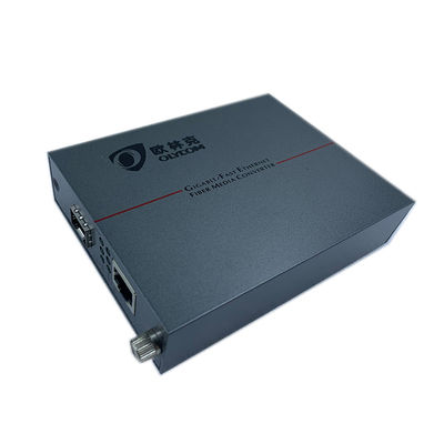 5V1A gelijkstroom-de Media van Ethernet van de Inputvezel Optische Convertor Sfp aan Rj45 Automdi