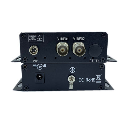 HD 1080P Video Digitale Optische Converter 2 Port AHD CVI TVI FC Fiber 20km Single Mode