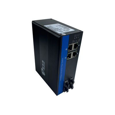 8-poorts Gigabit Glasvezel Switch Industrieel Netwerk SFP Ongemanaged CE IP40 Gecertificeerd