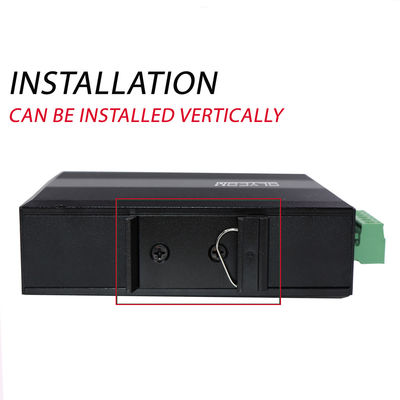 10/100M Industrial Ethernet Media Converter met POE voor harde buitenomgevingen